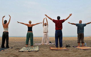 Yoga on Goa Beaches Tour